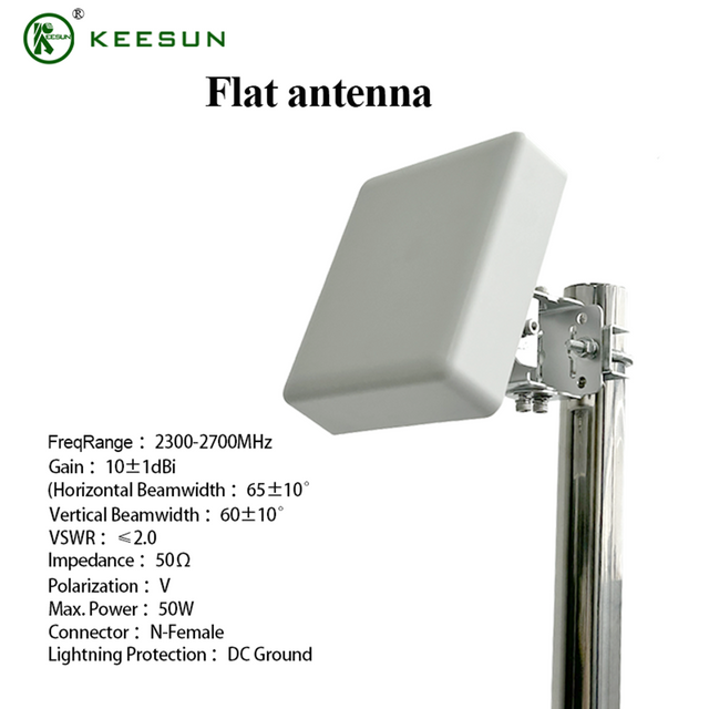 KS50009 | آنتن جهت دار 1710-3800MHz 10dBi به N رابط زن