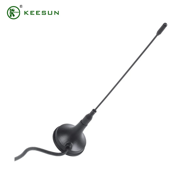 SU00009 | 174–240/470–862 MHz 3 dBi TV-Antenne mit RG174-Kabel auf SMA-Stecker