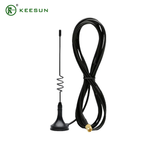 SU00016 | 2.4G 5dBi Suction Antenna me te RG174 Cable ki te SMA Male Connector