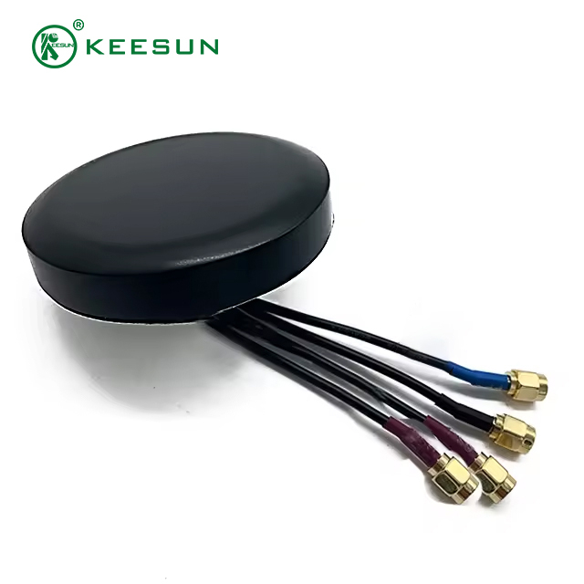 GP00055 | Antena Mimo GPS 1575/1610MHz 3dBi dengan Kabel Sepaksi Rg174 ke Penyambung SMA