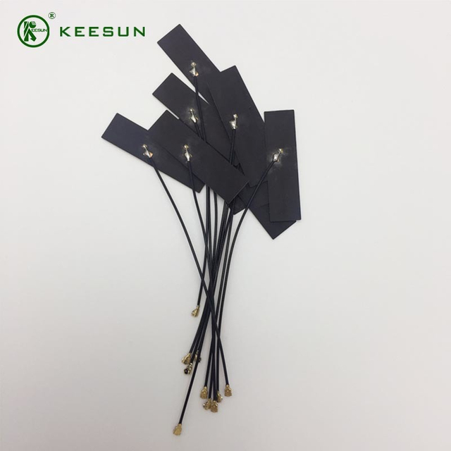 FPC00008 | เสาอากาศ FPC 900-1800MHz 2dBi พร้อมสายเคเบิล MI1.13 สีดำถึง I-pex