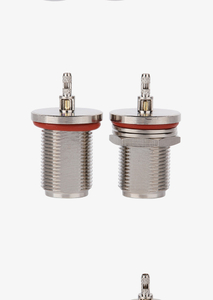 Рф коаксијални конектор ТНЦ-КФ-1.5 прозор ТНЦ прирубница женског седишта са четири рупе за пресовање РГ316 Лине РГ174