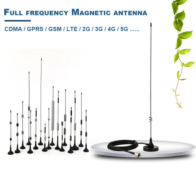 SU00025 | เสาอากาศดูด 2.4G 5dBi พร้อมสายเคเบิล RG174 ไปยังขั้วต่อ SMA Male