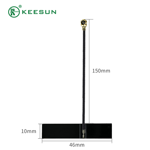 PCB00046 | Wewnętrzna antena PCB 2,4G 2dBi z kablem MI1.13 do I-PEX