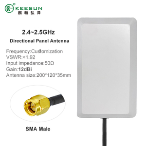 LMR200 কেবল সহ 2.4G দিকনির্দেশক প্যানেল প্লেট অ্যান্টেনা