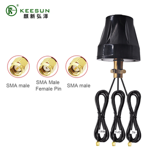 GP00054 | 1575,5 ՄՀց 5dBi GPS Triband ալեհավաք RG174 մալուխով դեպի SMA միակցիչ