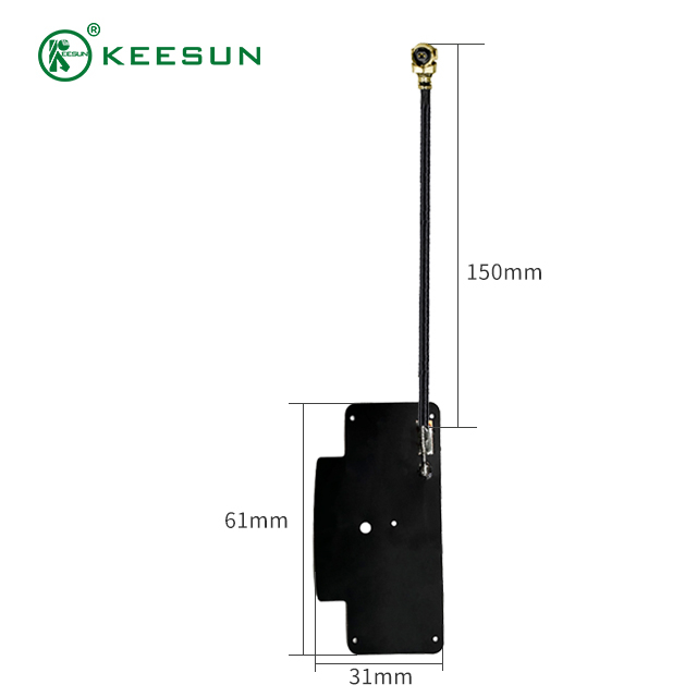 FPC00023 | Antena FPC 433MHz 2dBi dengan 1.13Kabel ke I-PEX MHF4