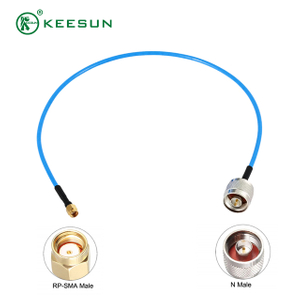 สายโคแอกเชียล RG141 การสูญเสียต่ำ RP-SMA ตัวผู้