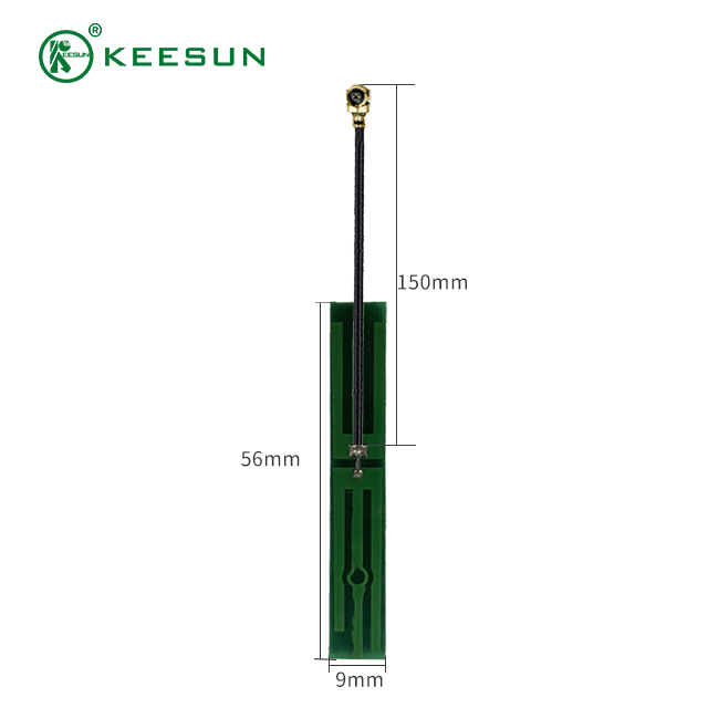 PCB00048 | 2.4G 2dBi 내부 PCB 안테나(I-PEX에 대한 MI1.13 케이블 포함)