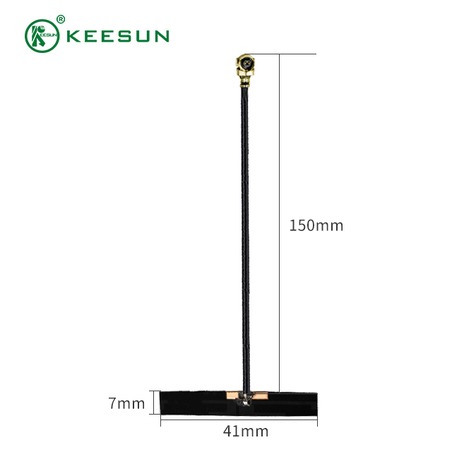 FPC00033 | 2.4/5.8G 2dBi FPC antena s 1.13 kabelom za I-PEX