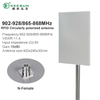 902-928/865-868MHz 10dBi RFID-panelantenne 