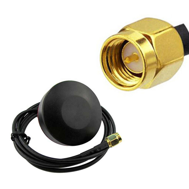 GP00018 | 1575MHz 3dBi GPS 안테나(RG174 동축 케이블 - SMA 수 커넥터 포함)