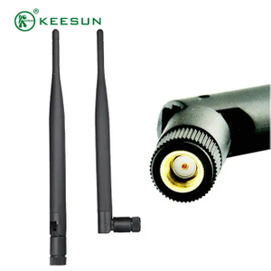  EX20038| Antena monopolo de montagem em terminal projetada para aplica&ccedil;&otilde;es Wi-Fi de banda dupla de 2,4/5,8 GHz
