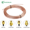 RF10056 | ឧបករណ៍ភ្ជាប់បុរស RP-SMA ទៅឧបករណ៍ភ្ជាប់ស្រី RP-SMA ជាមួយខ្សែ RG 178 Coaxial