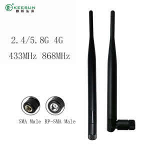  2.4/5.8GHz Purgamentum Antennae cum RP-SMA(M) 